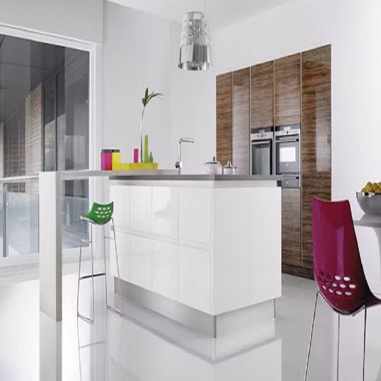 Gute Qualität, neues Design, wettbewerbsfähiger Preis, MDF-Holztür für Bauprojekte